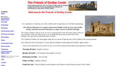 Desktop Screenshot of dudleycastle.org.uk